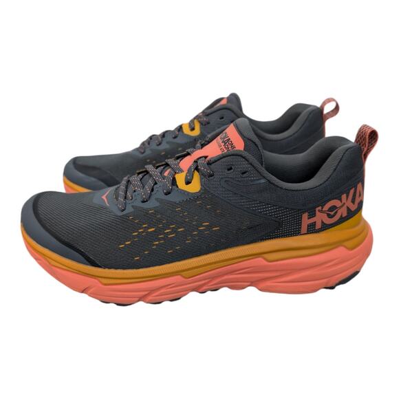 HOKA ONE ONE Challenger ATR 6 Castlerock Camellia Trail Running Sneaker Womens 9 - Picture 5 of 12